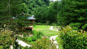 老同学重游广元朝天区曾家山