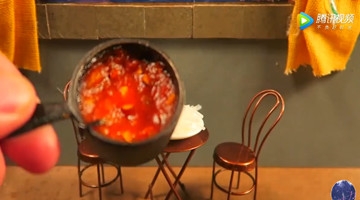 牛人自制迷你意大利面！