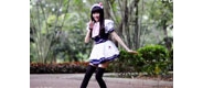 【自拍】黑丝女仆装妹子激情萌舞秀长腿