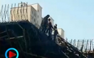 【拍客直击】直击长春施工中立交桥坍塌现场