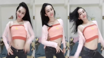 好苗条的小姐姐，美女跳舞太好看了