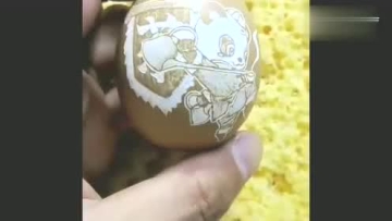 鸡蛋上雕刻，牛人的绝活涨见识了！