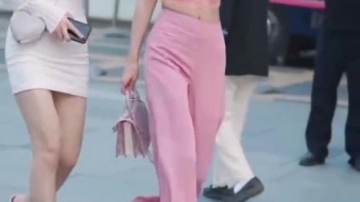 最美街拍美女
