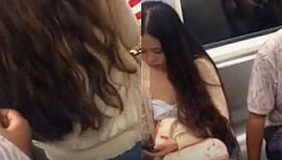 地铁“咸猪手”公然猥亵女子 摸其隐私部位