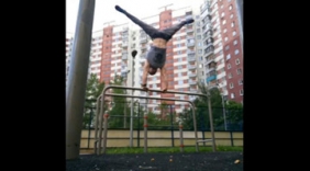 超牛！街头健身，疯狂动作！