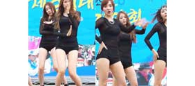 【拍客】饭拍韩国性感天团超性感热舞现场