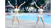 【拍客】清凉妹纸夏日水着