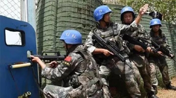 中国维和步兵营遇袭 2人牺牲