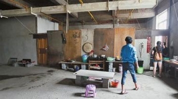 昆明：讨薪工人住烂尾楼里10余年