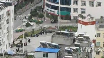 [拍客]四川山区鸣防空警报纪念九一八