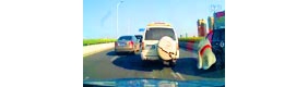 [拍客]南京应天高架奥迪A6遭枪击