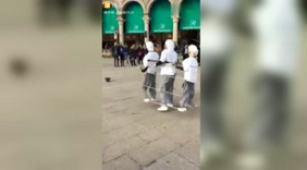 俄罗斯街头牛人 太厉害了