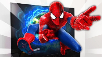 超级英雄益智玩具游戏：太厉害，蜘蛛侠怎么从电视里冒出来？可是萌娃小正太为何消失了？