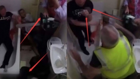 小伙恶搞警察，知道是恶作剧后被一拳撂倒！