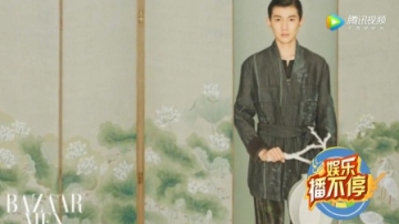 王源摆脱稚气拍中国风写真 化身优雅型男
