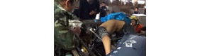 【拍客】工人失误被卷入印刷机中