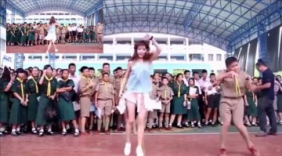 火红的舞蹈，火红的美女，热舞舞蹈献给你