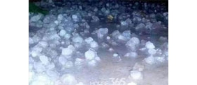 【拍客】河南洛阳新郑等地降冰雹