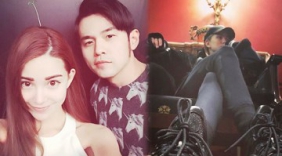 直男拍照技术怕是未解之谜 周董一个快门就把昆凌拍成一米五了