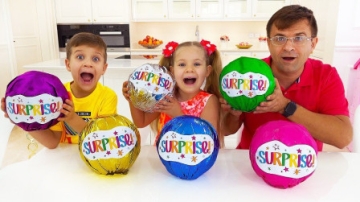 太奇妙，萌娃小萝莉怎么得到超多惊喜蛋？可是为何不跟小正太和爸爸分享？儿童亲子益智趣味游戏玩具故事