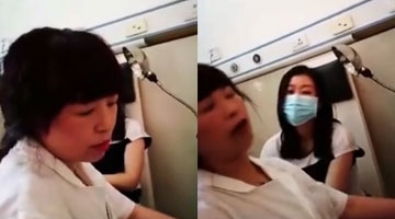 女医生让清洁工给患者麻醉 称我们医院就这条件