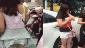 实拍男子帮小三打老婆 孩子一旁痛哭引民愤