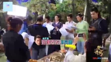 楚乔传赵丽颖和林更新花絮一次看个够! 笑点暴多!