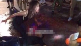 【拍客】网传广州街头血腥“丧尸”视频 警方辟谣系拍戏