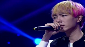 灿荣开唱《圣诞结》手势抢戏