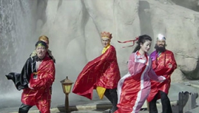 猴赛雷！西游师徒四人携群魔乱舞《女神》