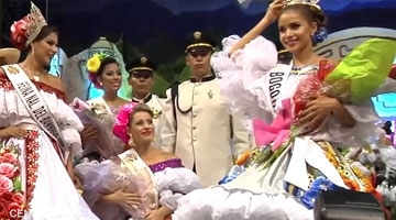 哥伦比亚选美颁奖现闹剧 佳丽当场抢夺桂冠
