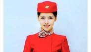 【拍客】亚航廉价客机上的美女空姐
