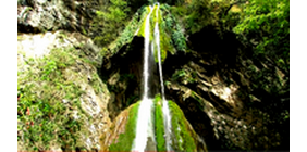 川北原始奇景：四川省广元市朝天区青林乡水磨沟 马尾瀑