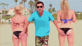 小罗拍美女屁股诬陷路人