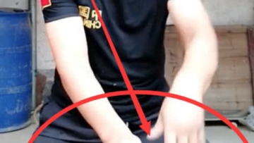 牛人这样表演绝活，真是有一手啊！