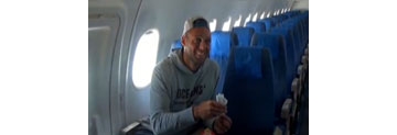 【拍客】奥地利男子成航班唯一乘客