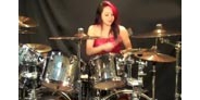 【自拍】欧洲金属鼓手女神！LUX drummer