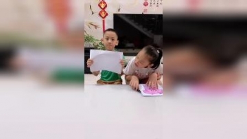 家有萌娃：你们能看出来他画的是什么吗？