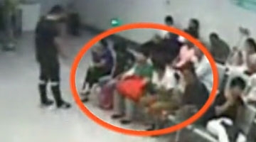 缺德!6旬老太医院装病盗窃 拄拐"求座"专偷救命钱