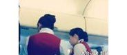 女乘客不满飞机延误打空姐耳光被行拘