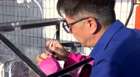 浮雕、镂空亮绝活 蛋壳上显雕工