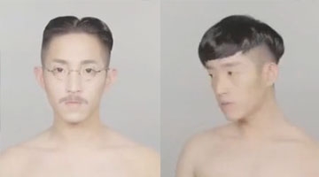 魔性！两分钟看中国男人100年发型变化