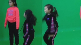 网友偶遇贾乃亮甜馨 