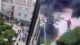 【拍客】青海男子持枪伤警 连开四枪被警察抓获