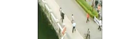 桂林：外国黑人当街殴打老人遭路人群殴
