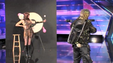 牛人用弓箭表演独门绝活，下一幕台下瞬间尖叫起来，切勿模仿！