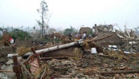 江苏阜宁遭遇超强龙卷风冰雹袭击