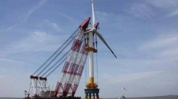 中国造出世界最大风力发电机 全球仅有两台