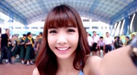 泰国美女学校舞蹈大赛，动感时尚舞蹈BANG BANG BANG