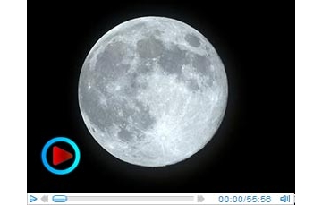 【拍客】实拍2013中秋节夜上海最亮最圆月亮